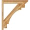 Ekena Millwork Merced Slat Rough Sawn Outlooker, Western Red Cedar, 6"W x 32"D x 36"H OUT06X32X36MRC06RWR - alternate 3